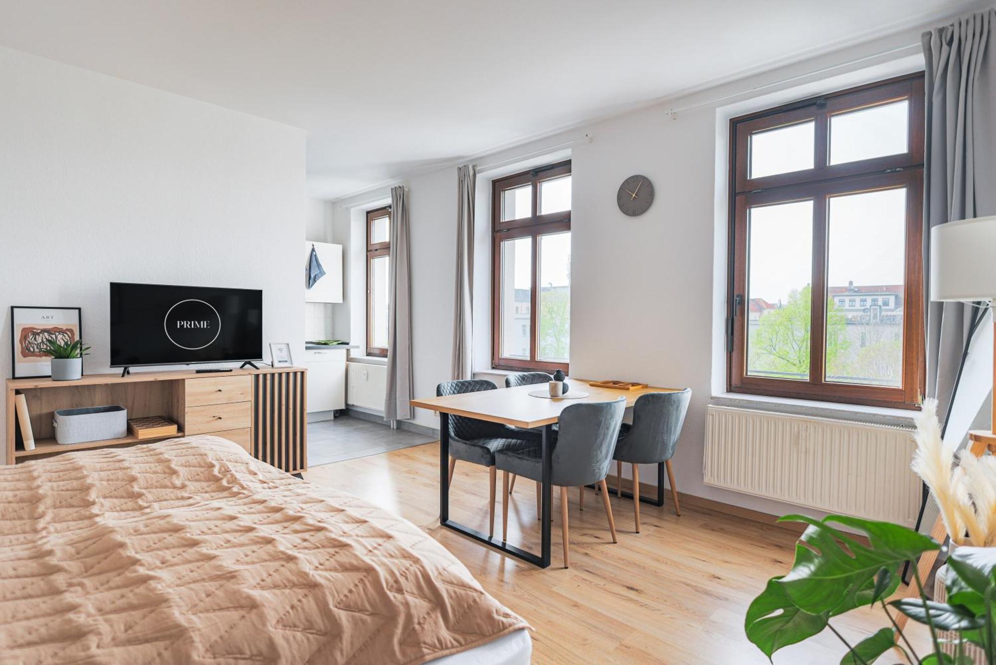 Prime - 2 Zimmer Wohnung Direkt Am Fluss Leipzig Dış mekan fotoğraf