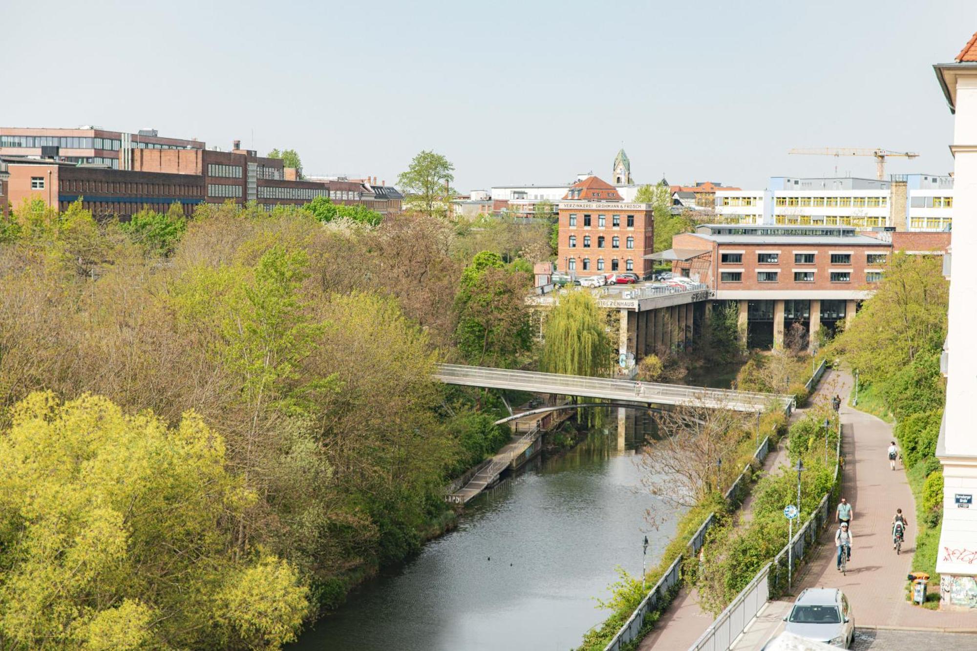 Prime - 2 Zimmer Wohnung Direkt Am Fluss Leipzig Dış mekan fotoğraf